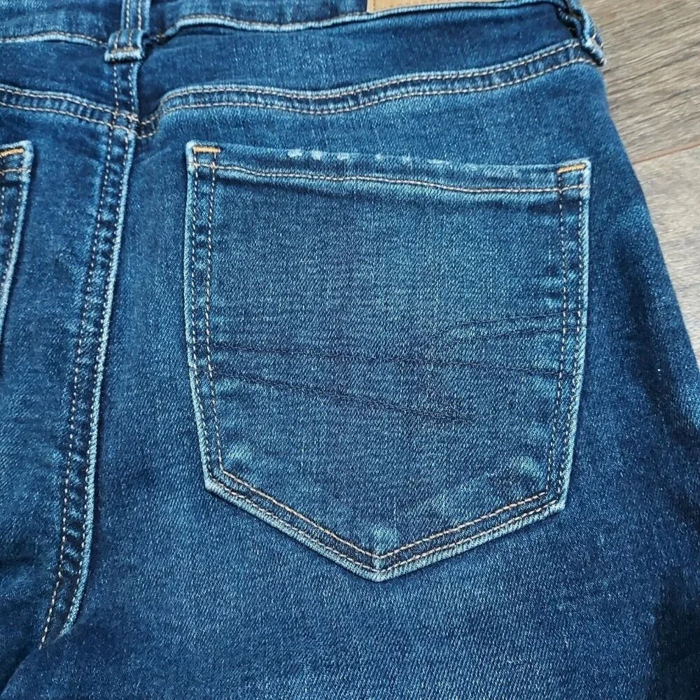 American Eagle Ne(x)t Level Stretch Women Jeans Back Pocket  Detail 4Regular - Picture 12 of 12